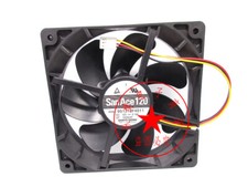 sanyo San Ace 120 9S1212F411 DC12V 0.19A 12025 cooling fan
