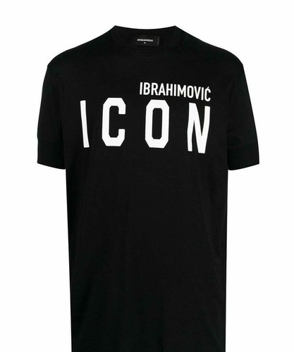 ✓ DSQUARED Milano IBRA T-shirt uomo girocollo TG S-M-L-XL-XXL Nera  IBRAHIMOVC | eBay