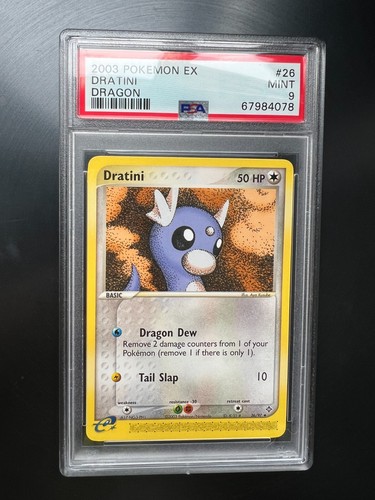 Dratini graded PSA 9 for sale on eBay
