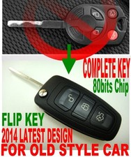 Euro Style Alin1 Flip Key Remote For 2012-2018 Ford Focus Chip Keyless Entry Fob