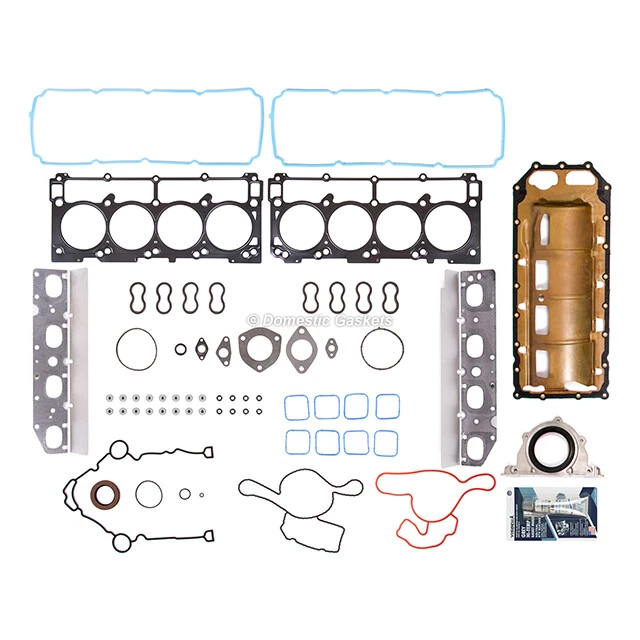 Fits 09-15 Chrysler Dodge Ram 5.7L HEMI V8 OHV MLS Full Gasket Set VIN T - Image 2 of 4