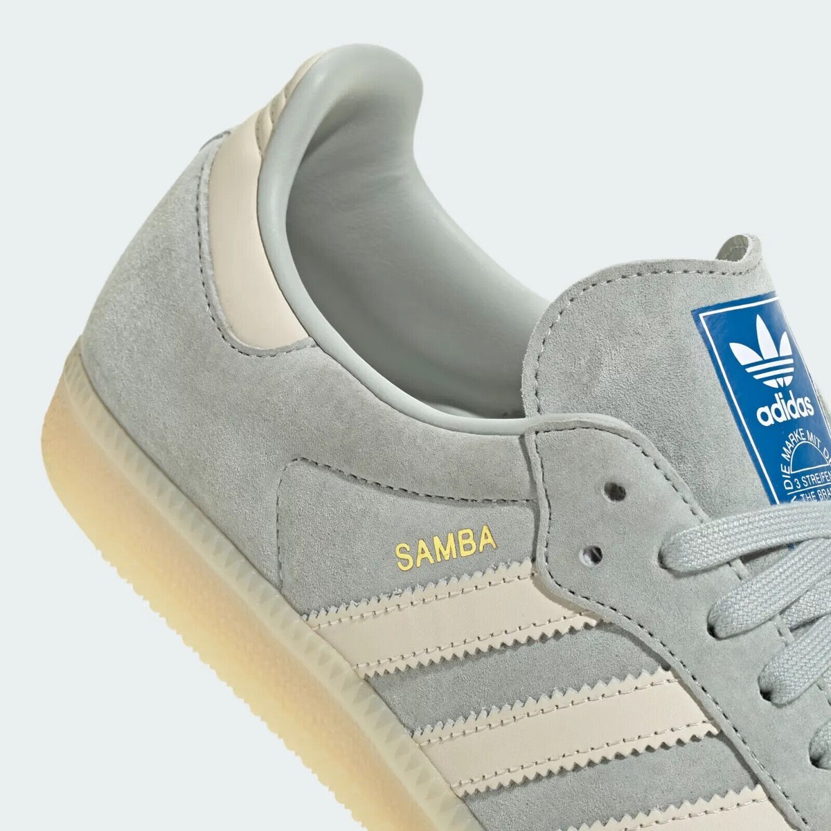 IG6177] Adidas Men's Samba OG Sneaker Shoes Wonder Silver