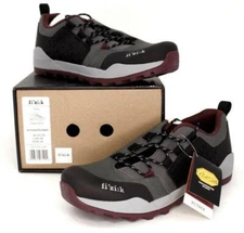 Fizik Ergolace X2 Mountain Bike SPD Shoes, Grey, US 8-3/4 / EU 41.5