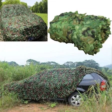 13x20Ft Camping Camouflage Netting Military Camo Sunshade Mesh Hunting Car Cover