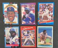Donruss Andrew Dawson 6 Cards (1988-92: #9, #269, #167, #223, #129, #119)