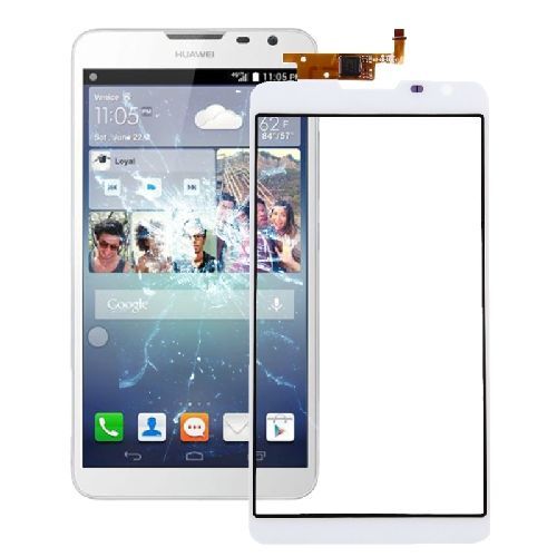 TOUCH SCREEN BIANCO DISPLAY SCHERMO PER HUAWEI ASCEND MATE 2 VETRO | eBay