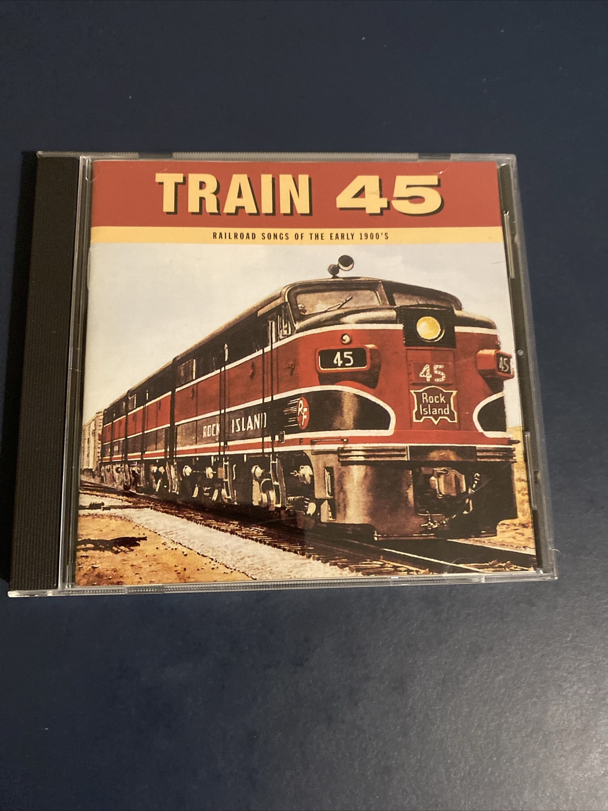 Various Artists - Train 45 (Railroad Songs of the Early 1900's, 1998) CD Album