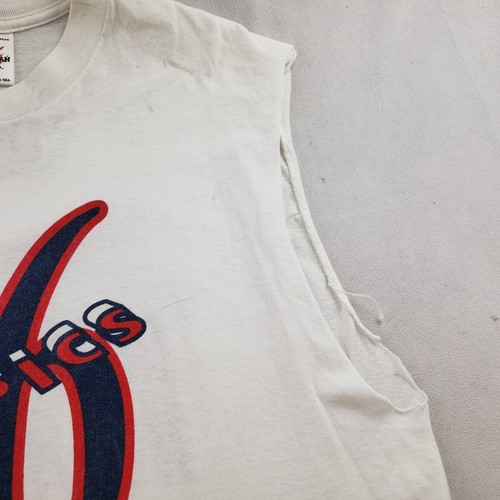 Atlanta 96 Olympics Witnessed Sleeveless Men L USA Vintage T Shirt Single Stitch - Picture 5 of 20