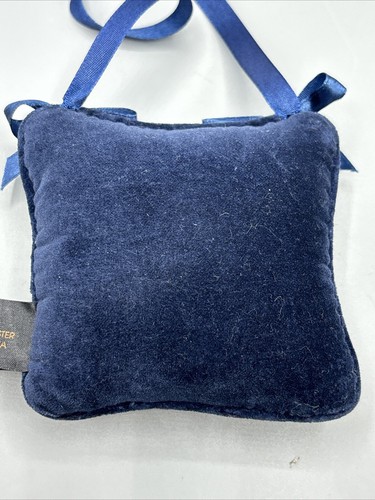 Ganz Cross Stitch Pillow Noel Door Hanger Christmas Decor Used 4” - Picture 4 of 7