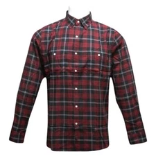 $67.99 HUF Box Stripe Shirt (black / red) HUFBU03BXSBRD