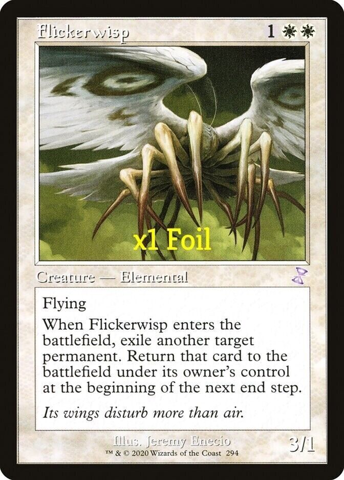 MTG TSR 2X2 Flickerwisp MINT (SELECT) | eBay