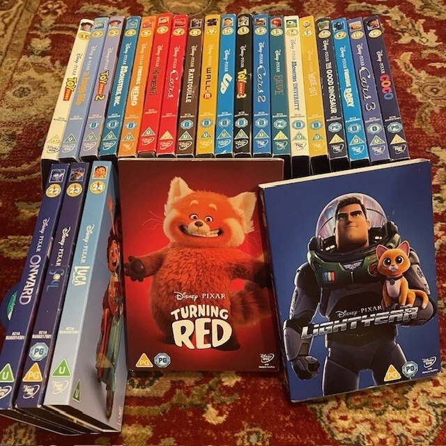 Disney Pixar Classics (1937 - 2025) DVD Collection! With O Ring Sleeve Covers - Image 3 of 4