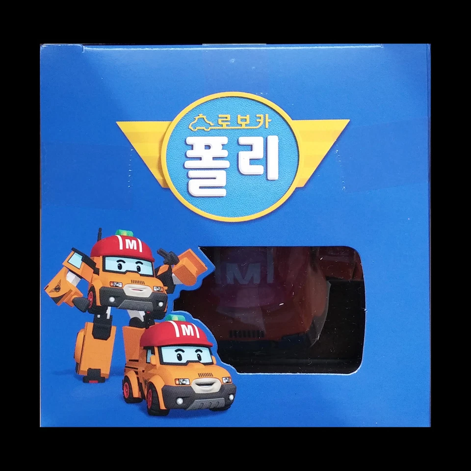 Robocar Poli MARK Orange Transforming Figure Robot Truck Academy 2016 - Image 3 of 4