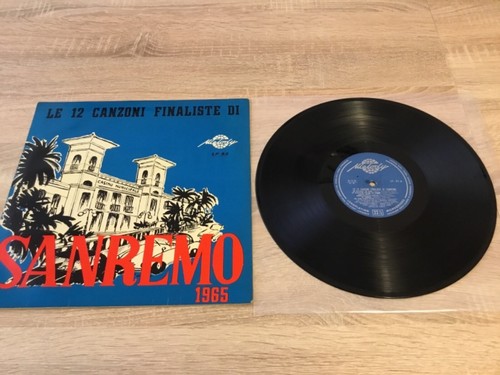 LE 12 CANZONI FINALISTE DI SANREMO 1965 LP ORIGINALE ITALIA MELODY 1965 - Afbeelding 2 van 5