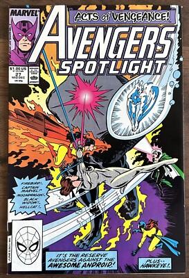 1989 Marvel Avengers Spotlight #27 | eBay