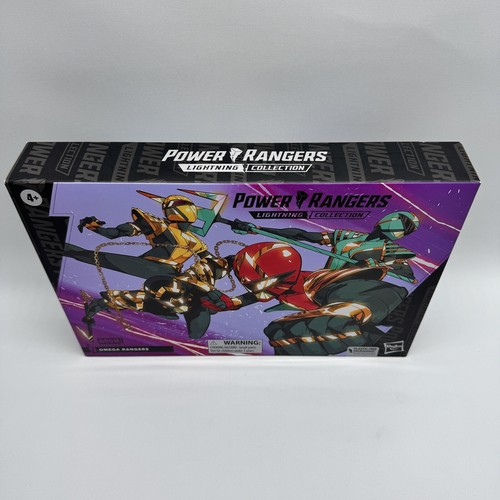 Power Rangers Lightning Collection Omega Con Exclusive 4 Pack Action Figures New - Picture 5 of 24
