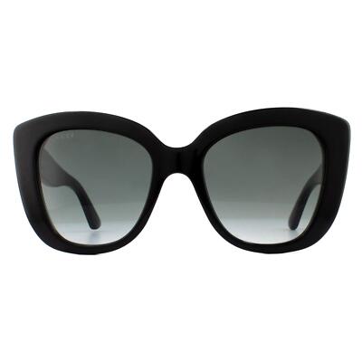 Gucci Sunglasses GG0327S 001 Black Grey Gradient | eBay