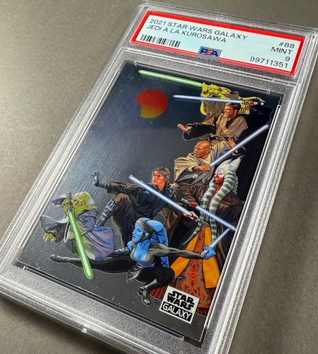 (PSA 9) 2021 Star Wars Galaxy #88, “Jedi A La Kurosawa”