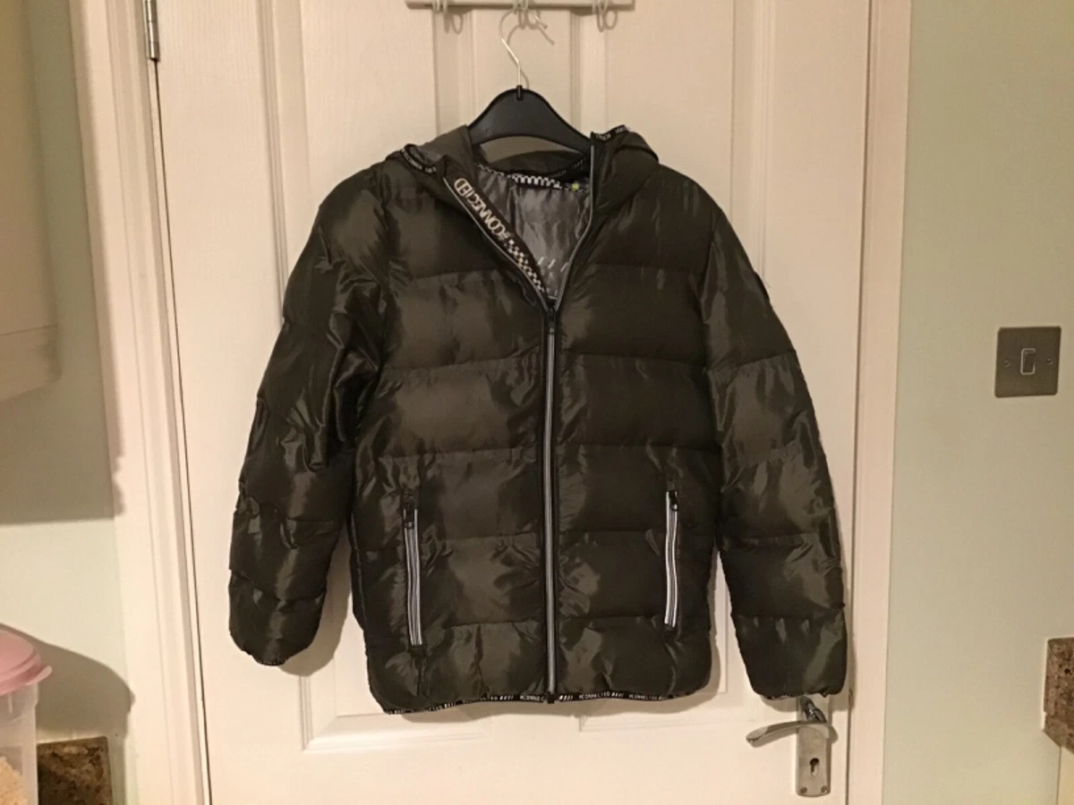 NEXT boys khaki winter coat get connected age 9 years eBay