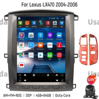For Lexus Lx470 04 06 12 1 Car Gps Radio Automotive Navigation System 4 64g Ebay