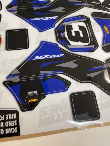 LOSI PROMX PRO MX RC MOTORCYCLE TOMAC REMOTE CONTROL BIKE GRAPHICS KIT DECALS - Picture 4 of 11