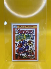 Marvel Series 1 Trading Cards M.V.C. Avengers #4