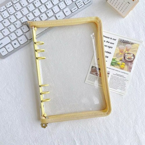 Multifunction Zip Pocket Bag Transparent Photo Card Binder - Picture 3 of 14