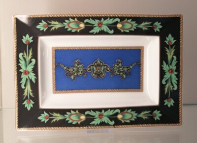 ROSENTHAL CLASSIC MAYFAIR NINA CAMPBELL  RECHTECKIGE SCHALE 25,5 X 17,5 cm 1.W. 