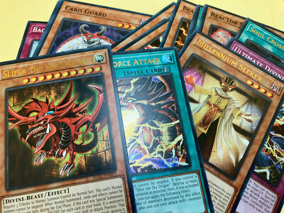 1st Edition - YuGiOh EGYPTIAN GOD STRUCTURE DECK Slifer EGS1($2+ Order Required)