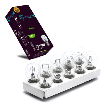 10 x P21/5W 12V 21/5W BAY15d Kugellampe Bremslicht Rückleuchte Doppelfaden Birne