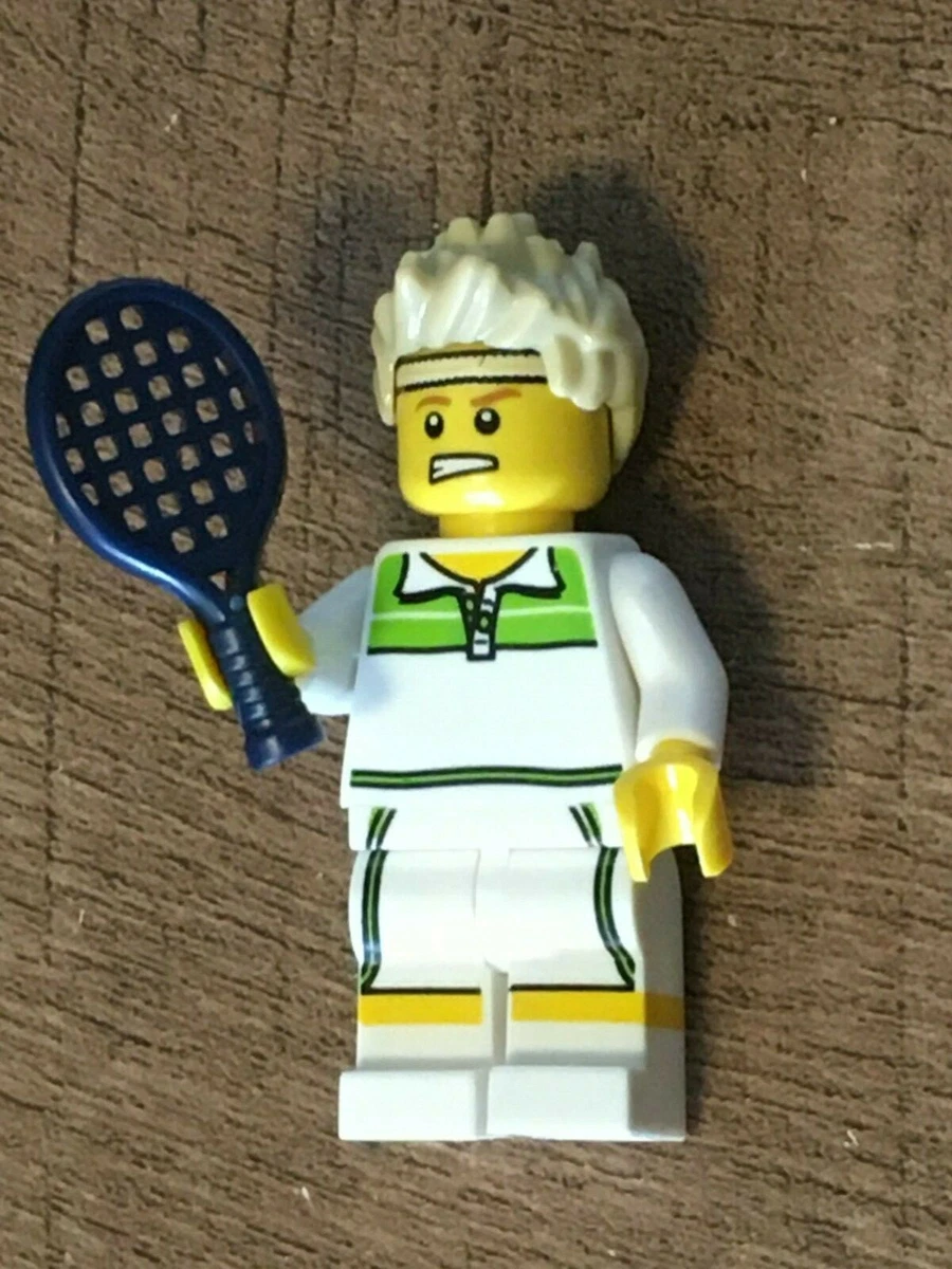 LEGO Collectible Minifigure 8831 Series 7 Tennis Player EUC eBay