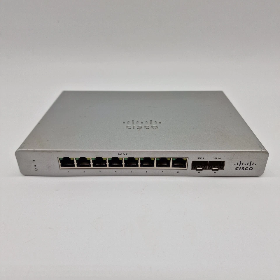 Cisco Meraki Ms120-8LP Cloud Managed Gigabit Switch - UNCLAIMED - Image 3 of 4