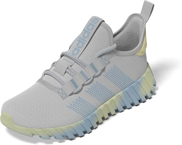 Adidas Kaptir Flow Sneaker Grigio Blu Giallo Scarpa per Bambini Taglia 13K Unisex