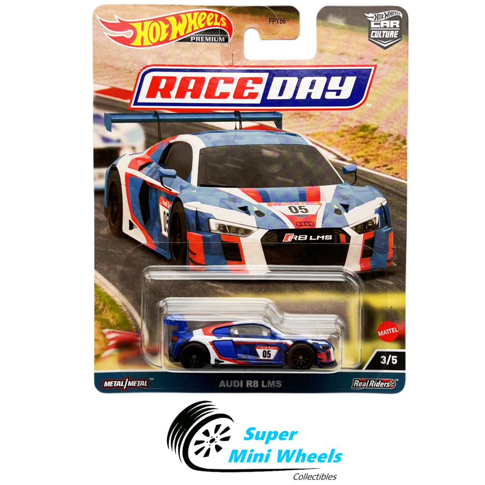 Hot Wheels Car Culture - Audi R8 LMS - RACE DAY