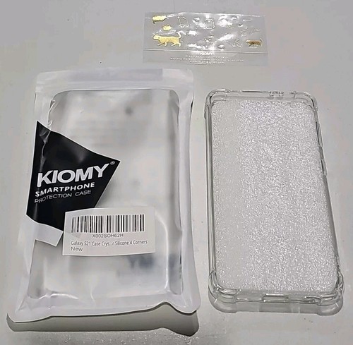 Crystal Clear Silicone Galaxy S21 Case - Photo 1/9