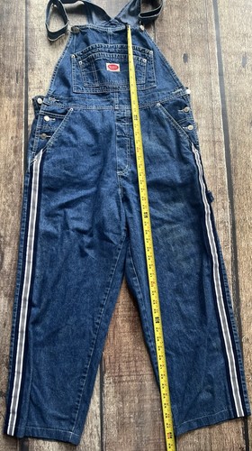 VINTAGE REVOLT DENIM OVERALLS WOMENS SIZE 16 GREAT CONDITION - Picture 8 of 13