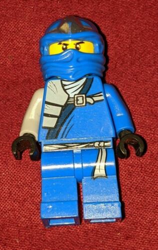 LEGO Ninjago Minifigure Blue & Silver Ninja Jay Golden ZX Minifig Figure  RARE