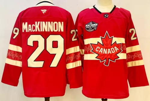 Men's NHL Hockey Jersey 2025 Canada Nations Face-off #97 Connor McDavid #87 #29 - Picture 8 of 17