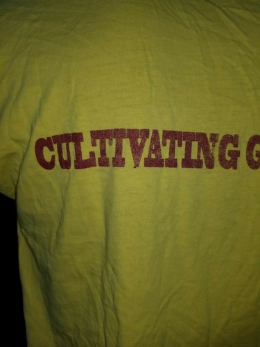Haymaker Cultivating Good Music yellow larget-shirt, Canadian country/rock band - Picture 7 of 7