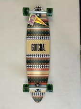 Gotcha Native Pintail Longboard Skateboard 36 Pollici