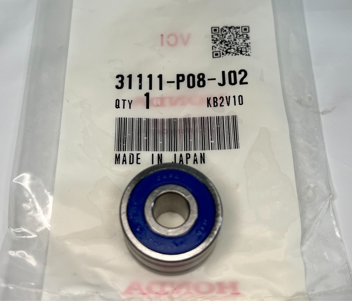 Honda 2001-2017 Goldwing GL Rear Bearing 31111-P08-J02 New Honda 2001-2017 Goldwing GL Rear Bearing 31111-P08-J02 New
