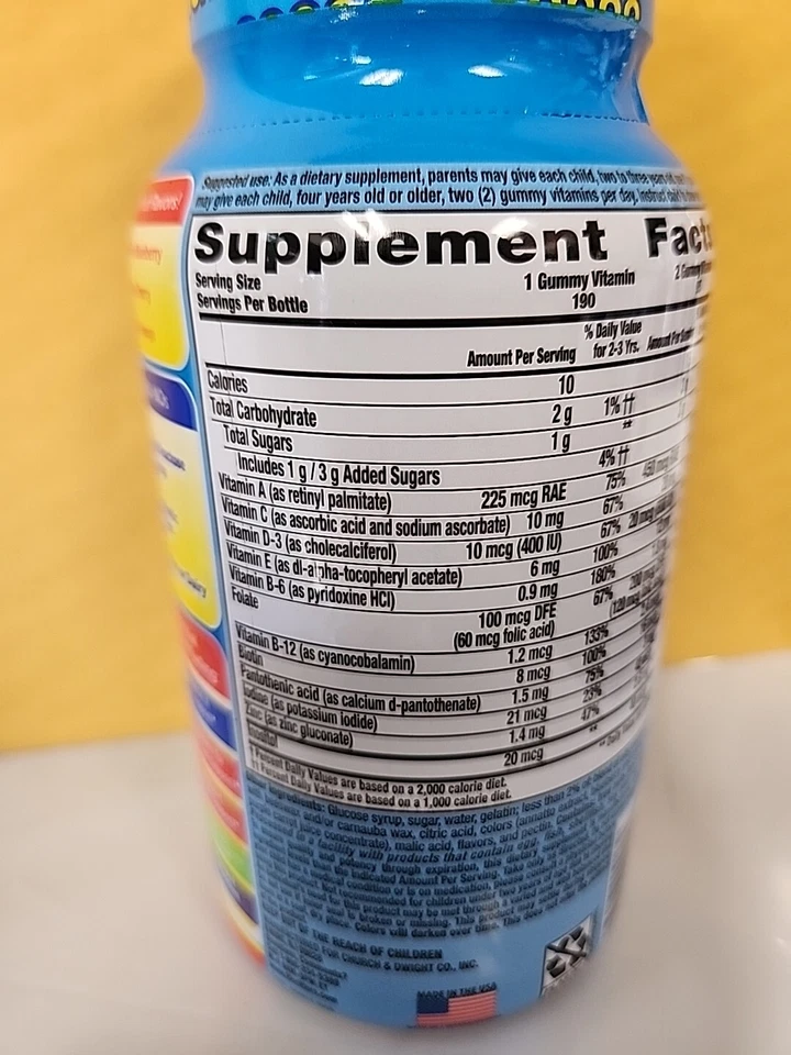 Multivitamínico 190 gomitas Lil Critters Paw Patrol sabor fruta natural Foto 3 de 4
