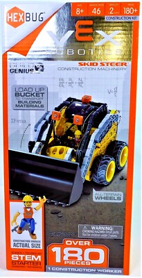 Hex Bug VEX Robotics Skid Steer 180+ Pieces Build Genius Gift Project Smart Kids