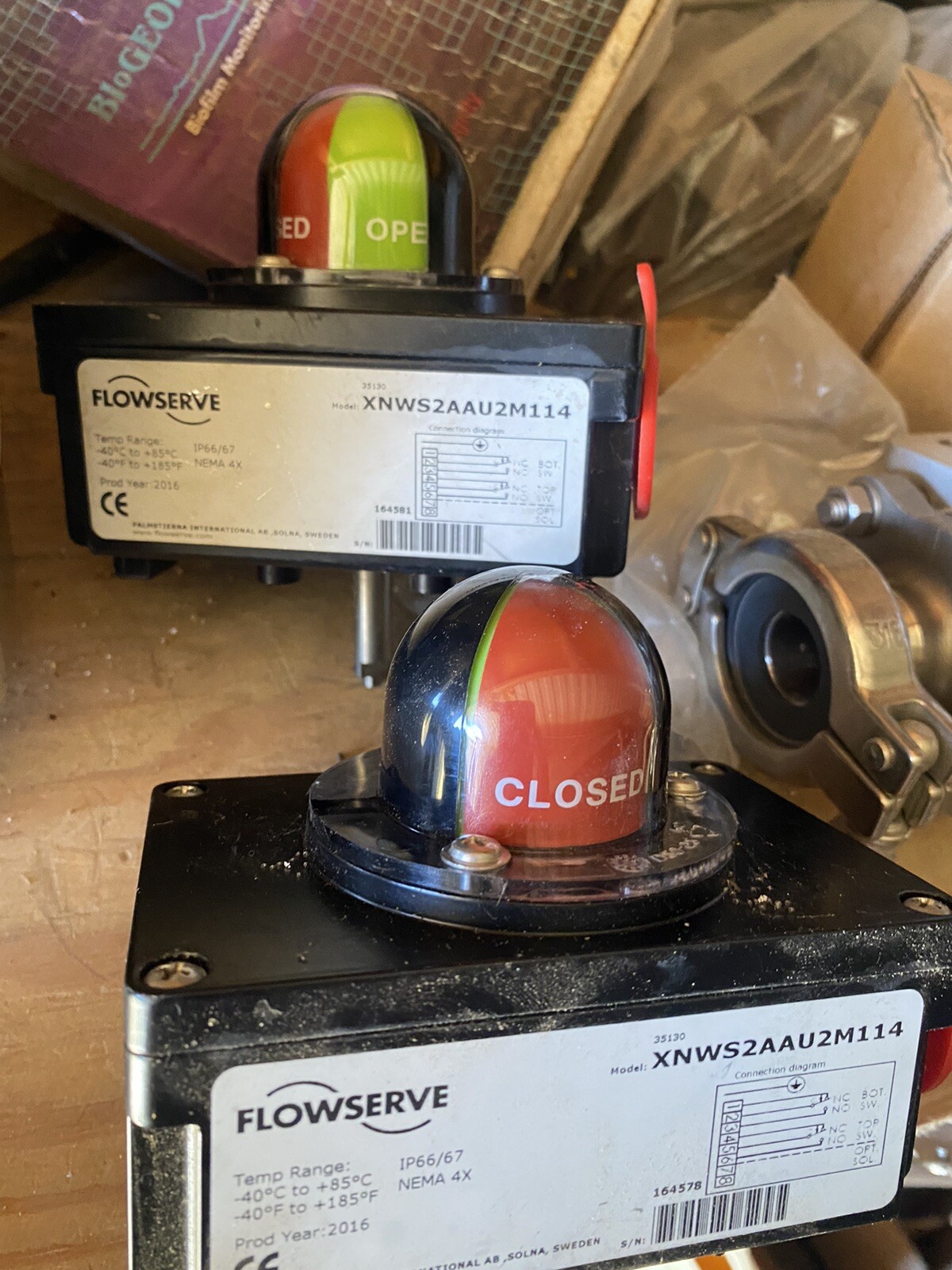 FLOWSERVE XNWS2AAU2M114 AUTOMAX VALVE LIMIT SWITCH | eBay