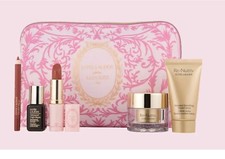 Estee Lauder x Laduree 6 Pcs Gift Set Re-Nutriv Ultimate Diamond Skincare Makeup
