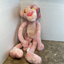 Pink Panther Stuffed Animal W/ Tag 1999 16" Vintage
