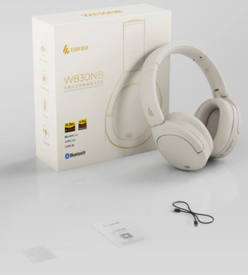 Edifier W830NB Wireless Bluetooth Headphones Noise Cancelling Gaming Earphones