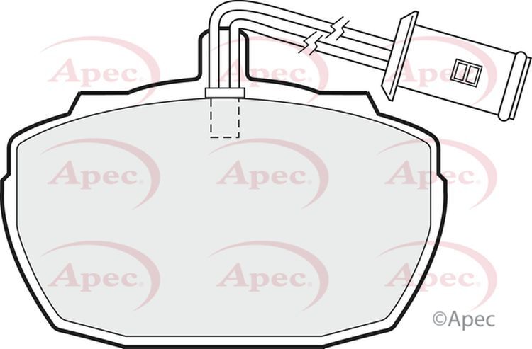 Apec Brake Pads Front R90 Premium GBP111 GBP265 5028906000134 PAD71