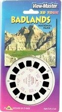BADLANDS National Monument SOUTH DAKOTA 3d View-Master 3 Reel Packet NEW SEALED