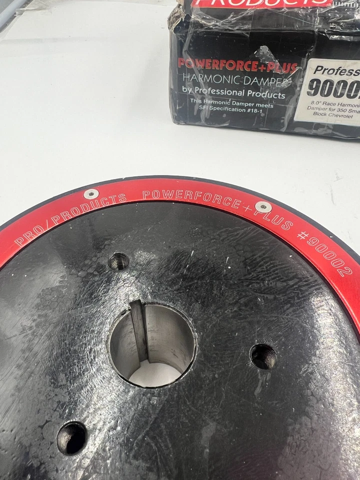 Amortiguador armónico balance interno Professional Products 90002 para Chevy 1955-00 Foto 4 de 4